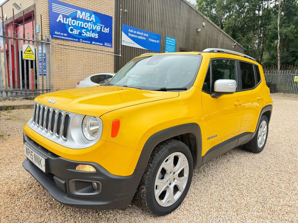 Jeep Renegade Suv 1.6 Multijetii Limited Euro 5 Ss 2015 Yellow #2