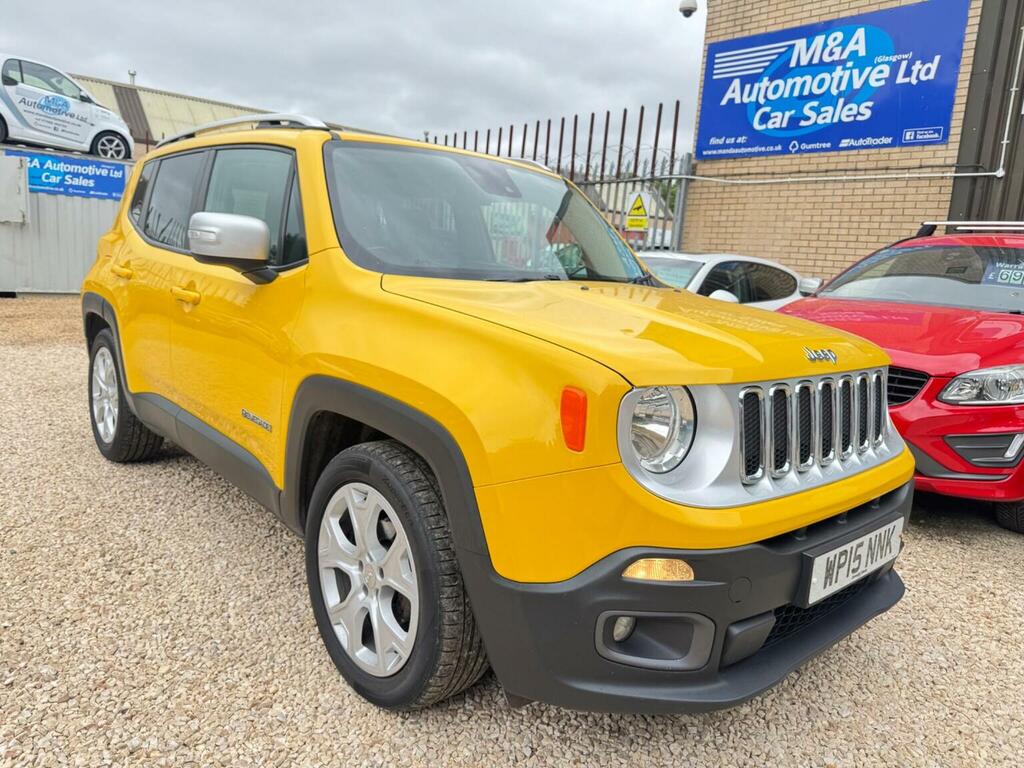 Jeep Renegade Suv 1.6 Multijetii Limited Euro 5 Ss 2015 Yellow