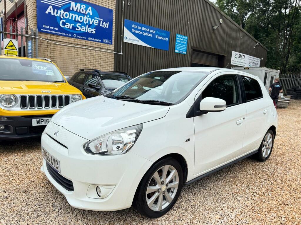 Mitsubishi Mirage Hatchback 1.2 Attivo Euro 6 Ss 201565 White #2