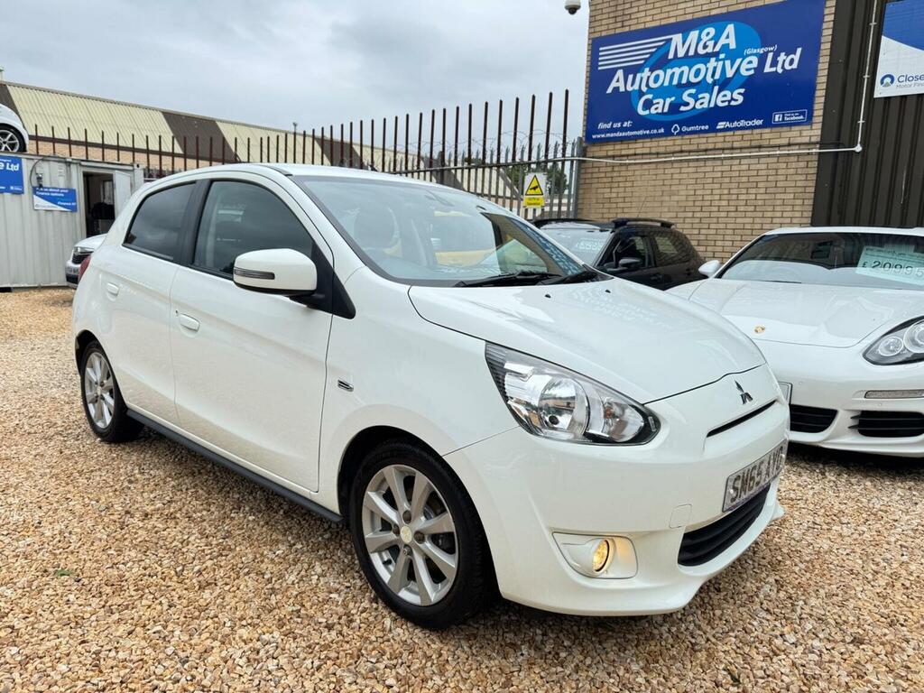 Mitsubishi Mirage Hatchback 1.2 Attivo Euro 6 Ss 201565 White