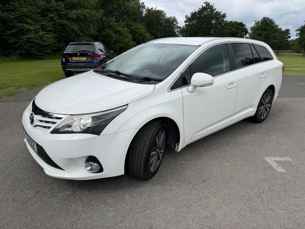 Toyota Avensis 2.0 D-4d Tr Tourer Euro 5 White #3