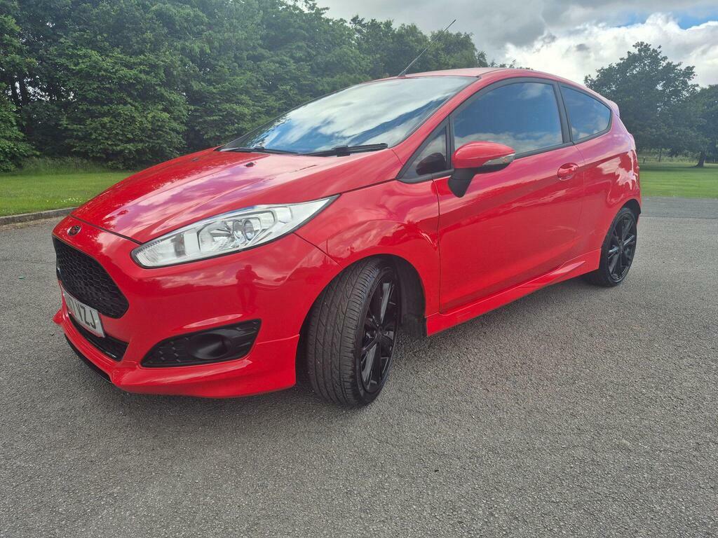 Ford Fiesta 1.0T Ecoboost St-line Euro 6 S S Red #3