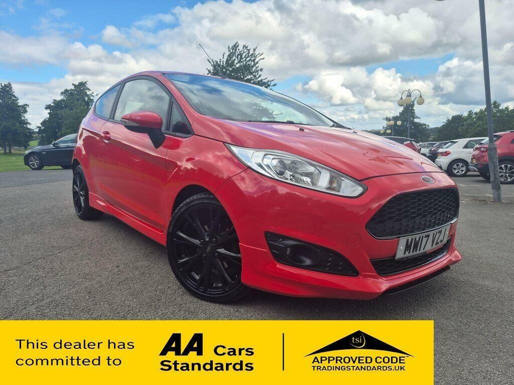 Ford Fiesta 1.0T Ecoboost St-line Euro 6 S S Red