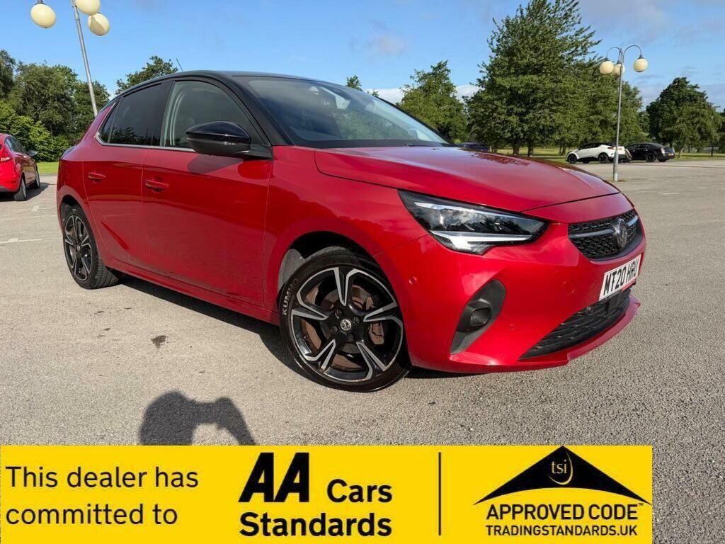 Vauxhall Corsa 1.5 Turbo D Elite Nav Premium Euro 6 S S Red