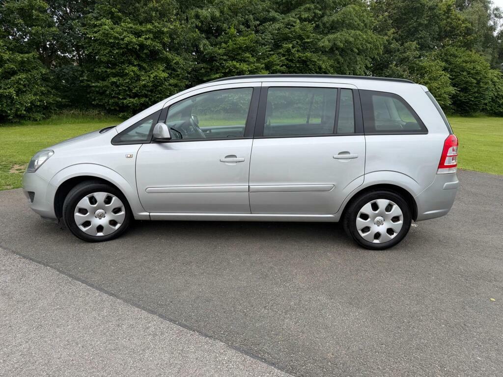 Vauxhall Zafira 1.6 16V Exclusiv Euro 5 Blue #8