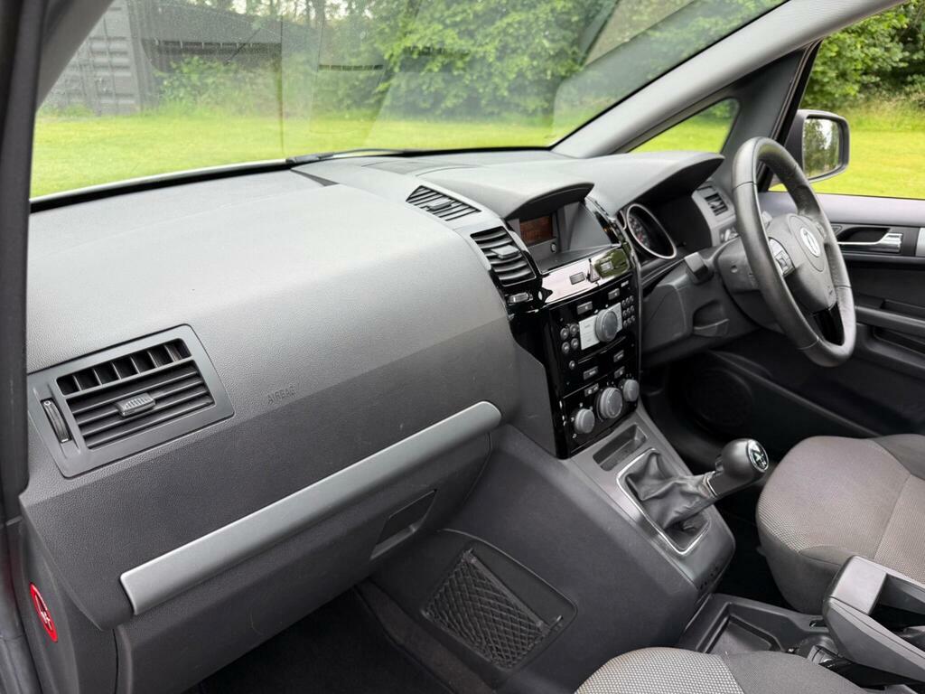 Vauxhall Zafira 1.6 16V Exclusiv Euro 5 Blue #38