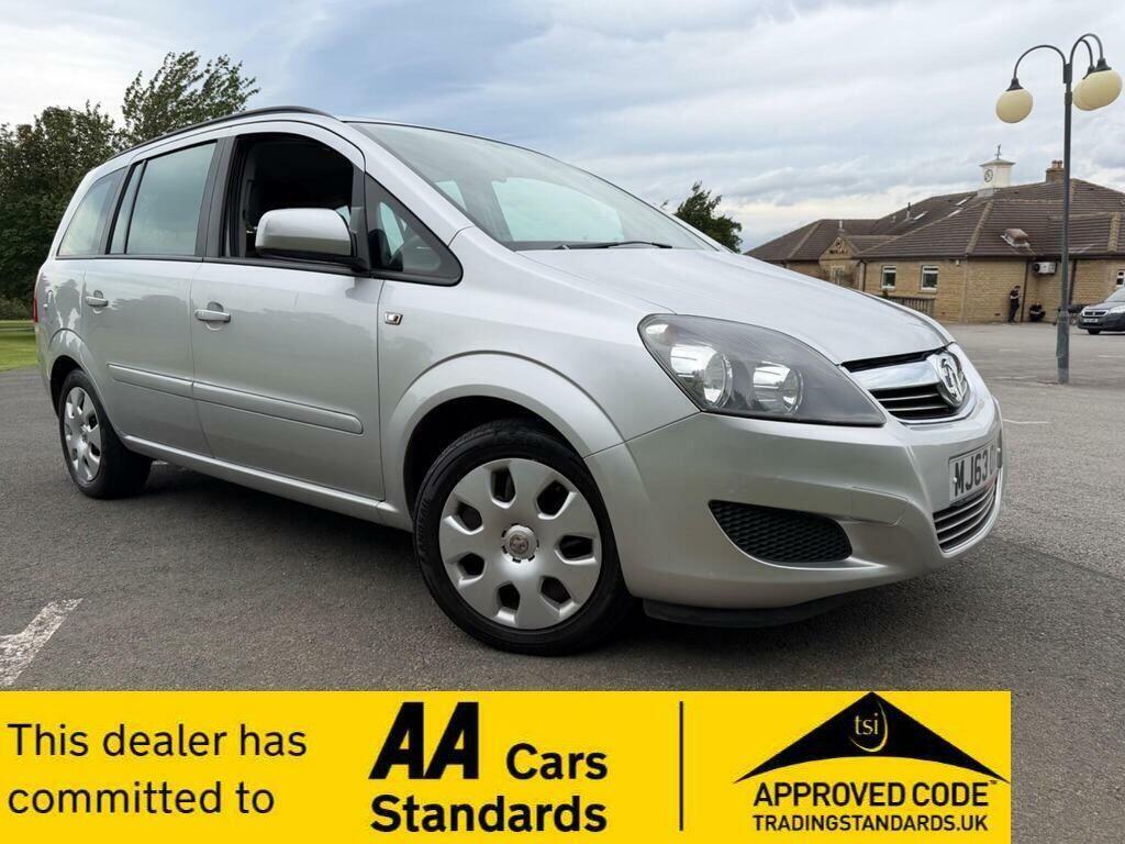 Vauxhall Zafira 1.6 16V Exclusiv Euro 5 Silver
