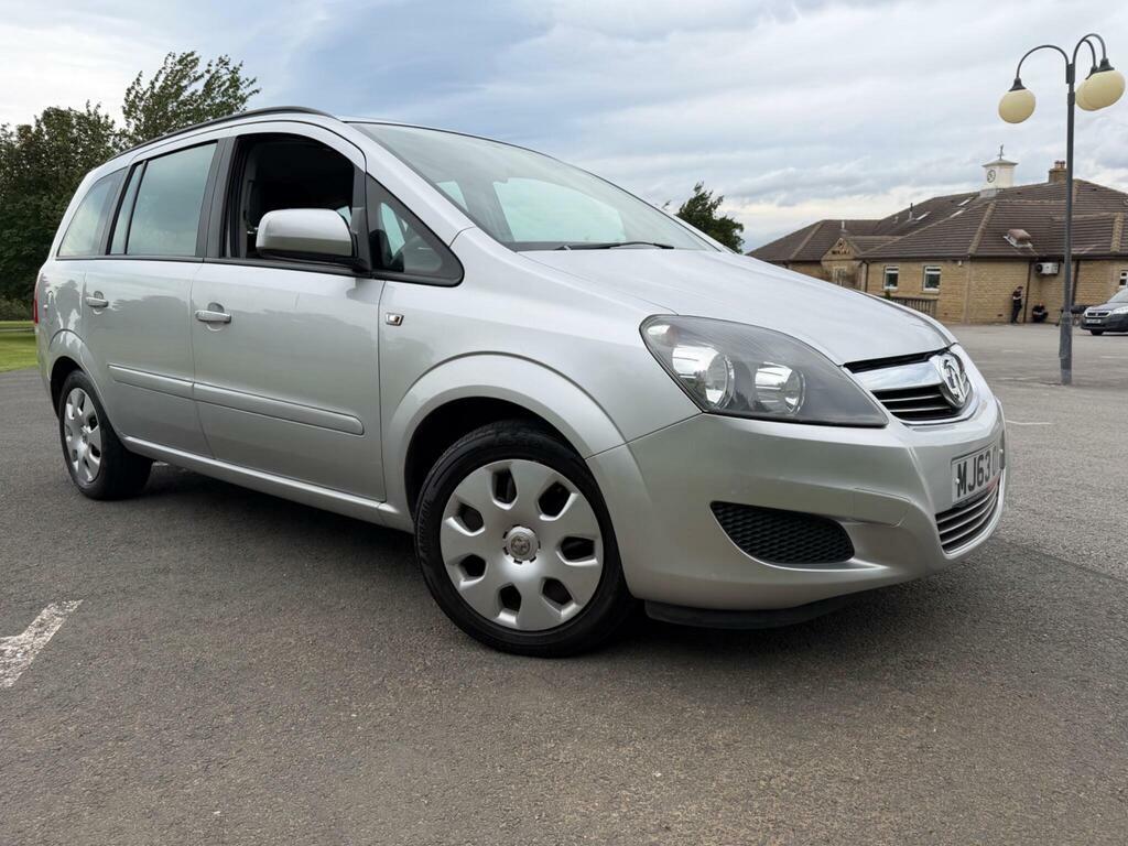 Vauxhall Zafira 1.6 16V Exclusiv Euro 5 Blue #13
