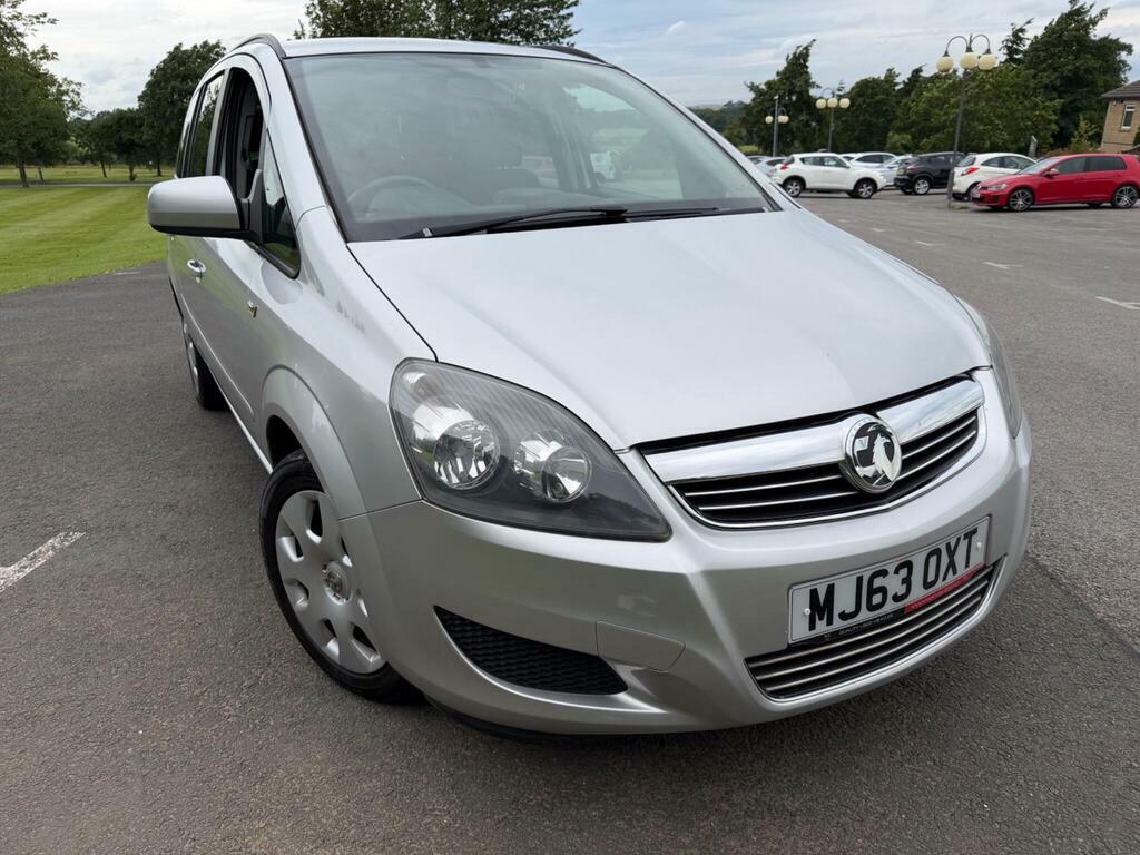 Vauxhall Zafira 1.6 16V Exclusiv Euro 5 Silver #5