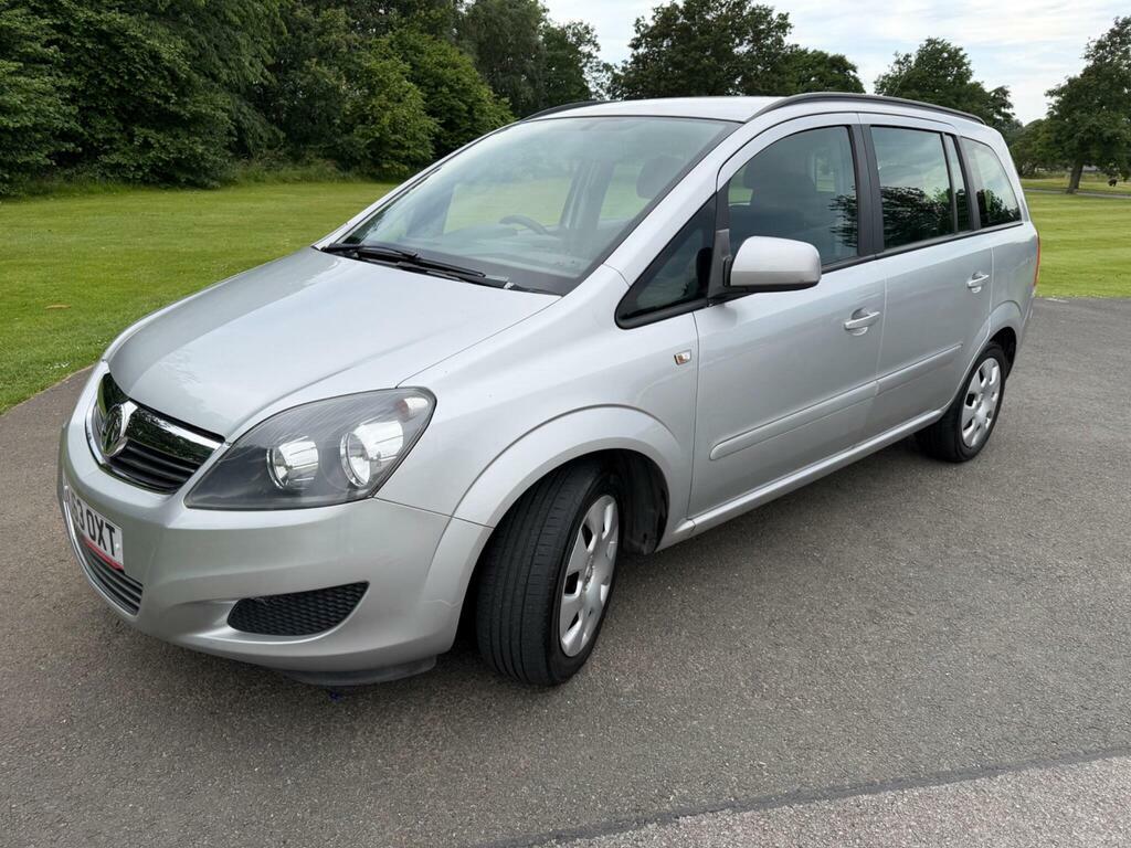 Vauxhall Zafira 1.6 16V Exclusiv Euro 5 Silver #3
