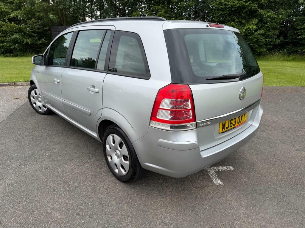 Vauxhall Zafira 1.6 16V Exclusiv Euro 5 Silver #4