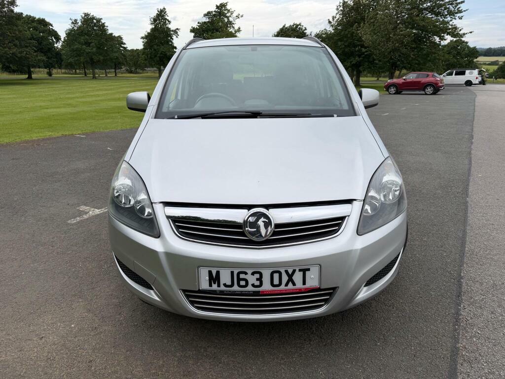 Vauxhall Zafira 1.6 16V Exclusiv Euro 5 Silver #2