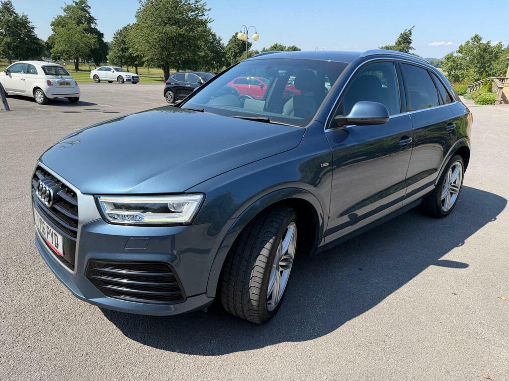 Audi Q3 2.0 Tdi S Line Plus S Tronic Quattro Euro 6 S S Blue #3