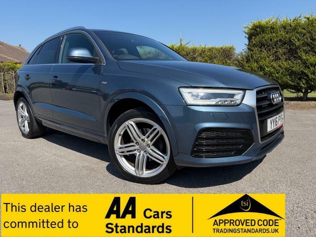 Audi Q3 2.0 Tdi S Line Plus S Tronic Quattro Euro 6 S S Blue