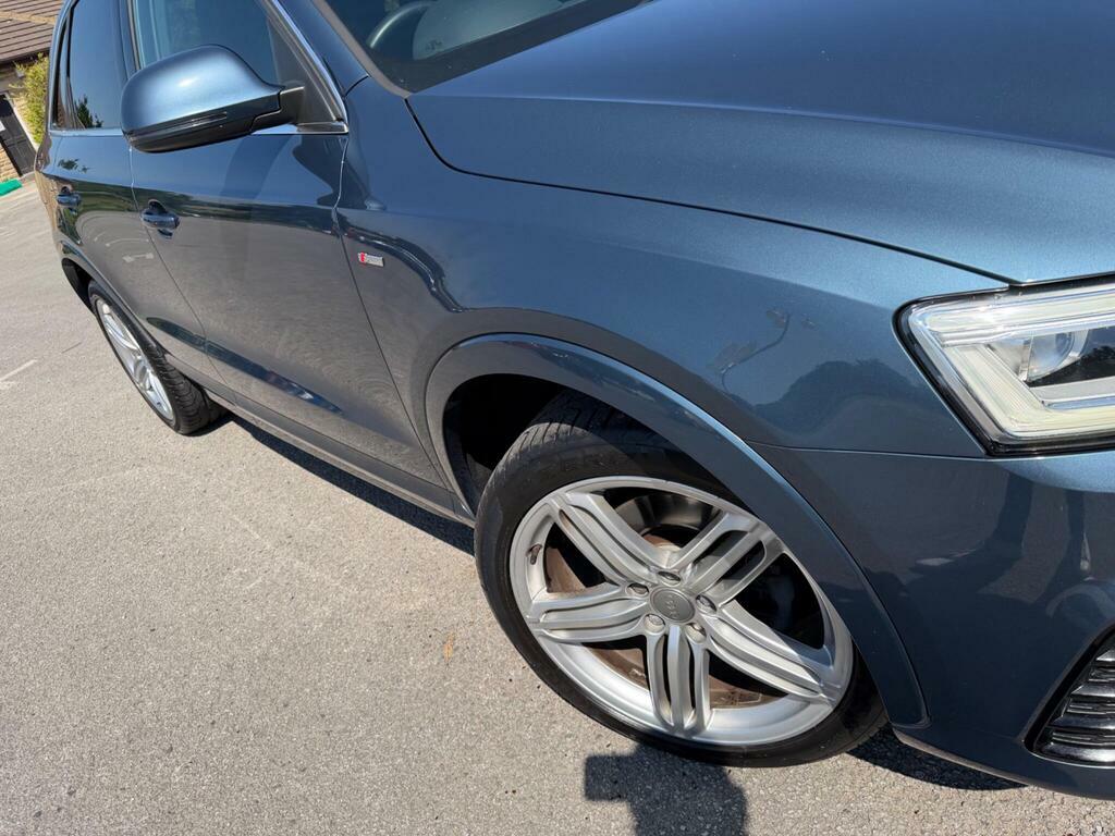 Audi Q3 2.0 Tdi S Line Plus S Tronic Quattro Euro 6 S S Blue #6