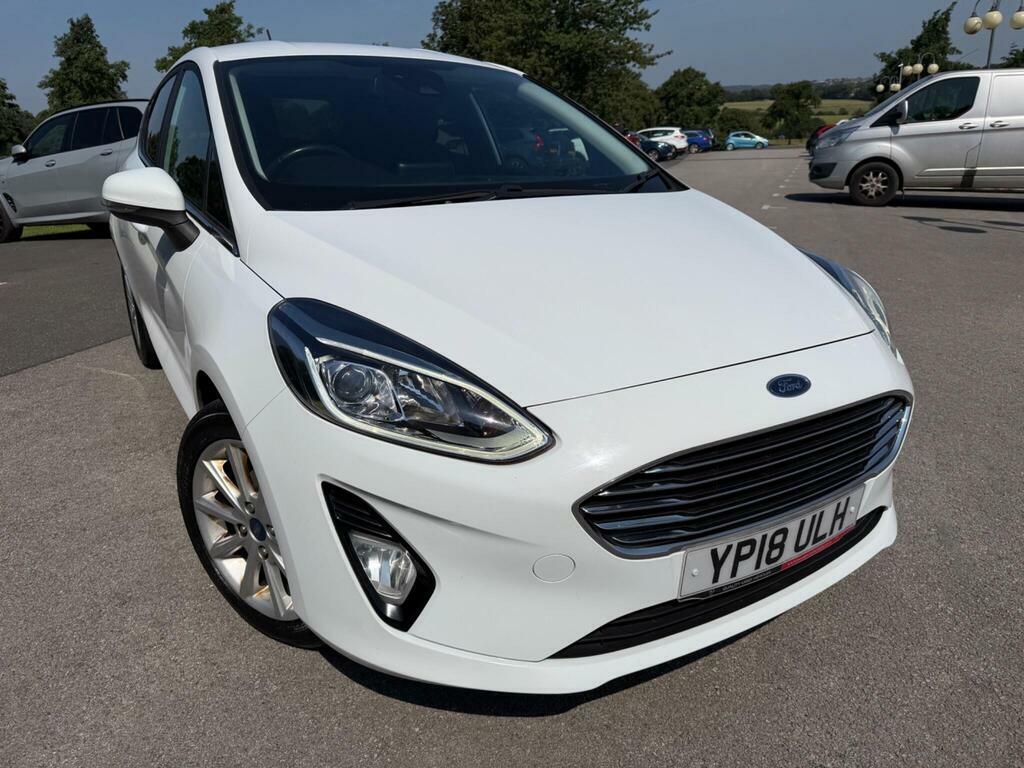 Ford Fiesta 1.0T Ecoboost Titanium Euro 6 S S White #5