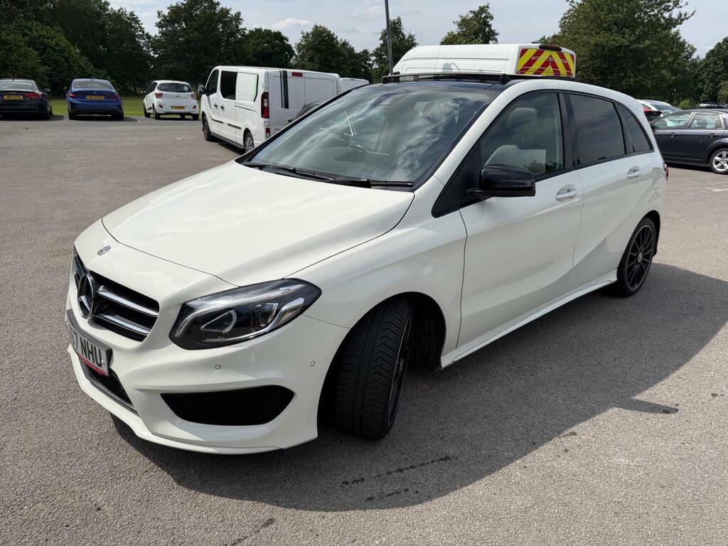 Mercedes-Benz B Class 2.1 B200d Amg Line Premium Plus 7G-dct Euro 6 S White #3