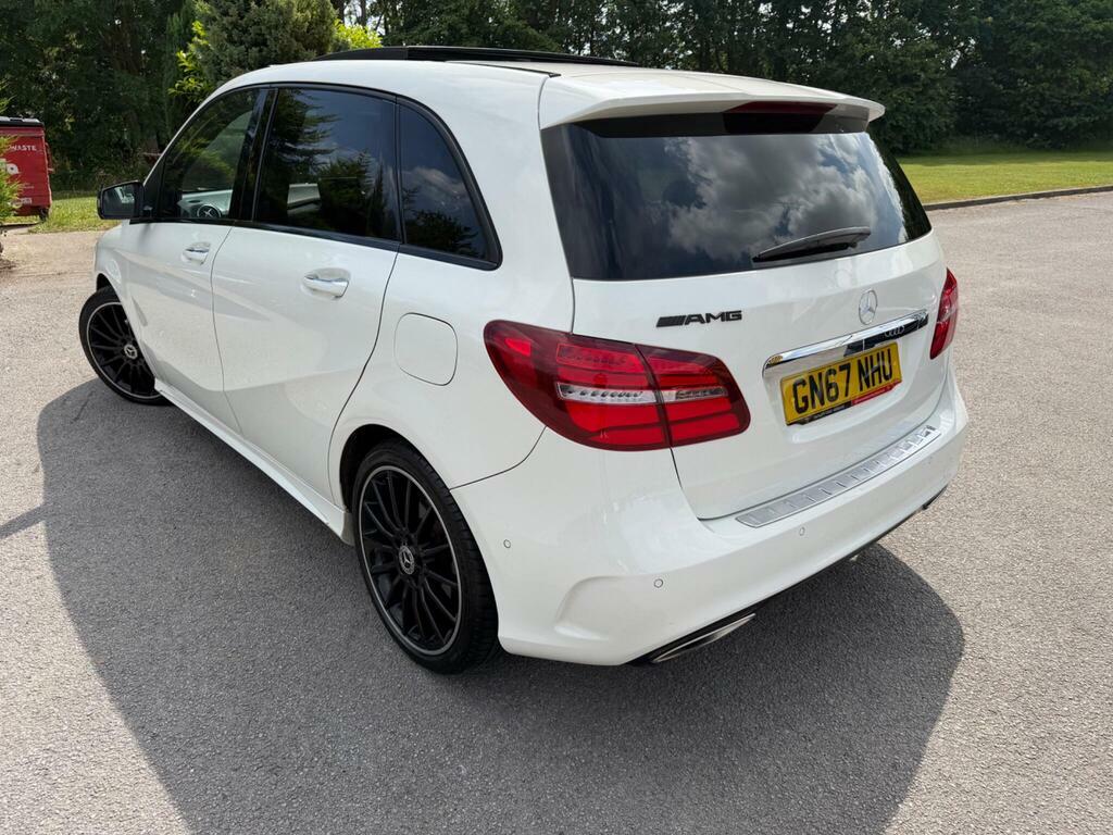 Mercedes-Benz B Class 2.1 B200d Amg Line Premium Plus 7G-dct Euro 6 S White #4