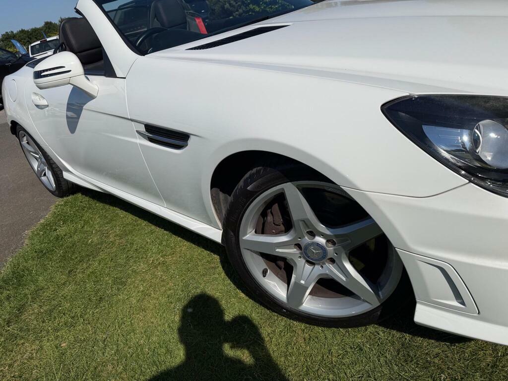 Mercedes-Benz SLK 1.8 Slk200 Amg Sport G-tronic Euro 5 S S White #6