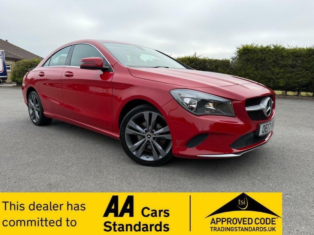 Mercedes-Benz CLA Class 2.1 Cla200d Sport Coupe Euro 6 S S Red