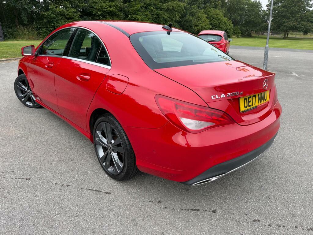 Mercedes-Benz CLA Class 2.1 Cla200d Sport Coupe Euro 6 S S Red #4