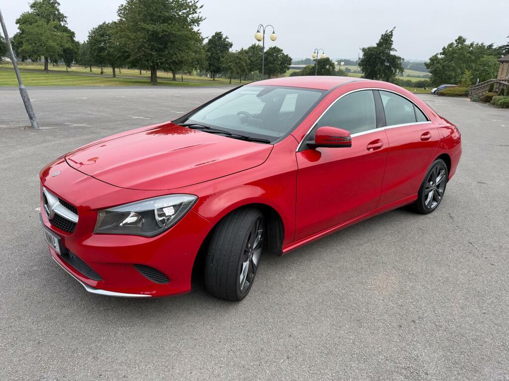 Mercedes-Benz CLA Class 2.1 Cla200d Sport Coupe Euro 6 S S Red #3