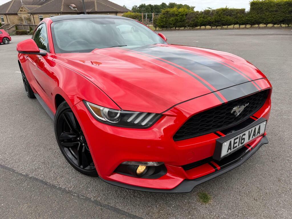 Ford Mustang 2.3T Ecoboost Fastback Euro 6 Red #5