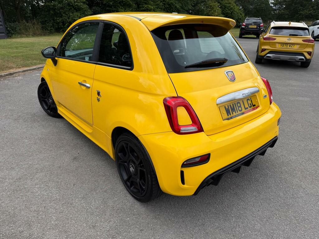 Abarth 595 1.4 T-jet Trofeo Euro 6 Yellow #4