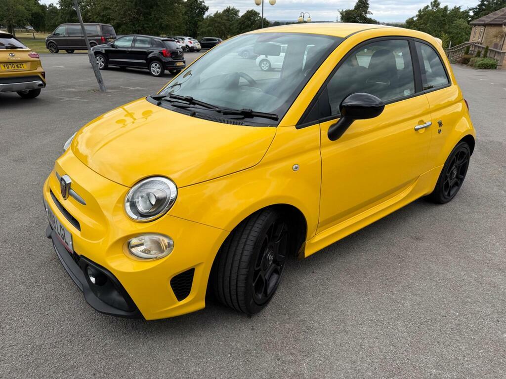 Abarth 595 1.4 T-jet Trofeo Euro 6 Yellow #3