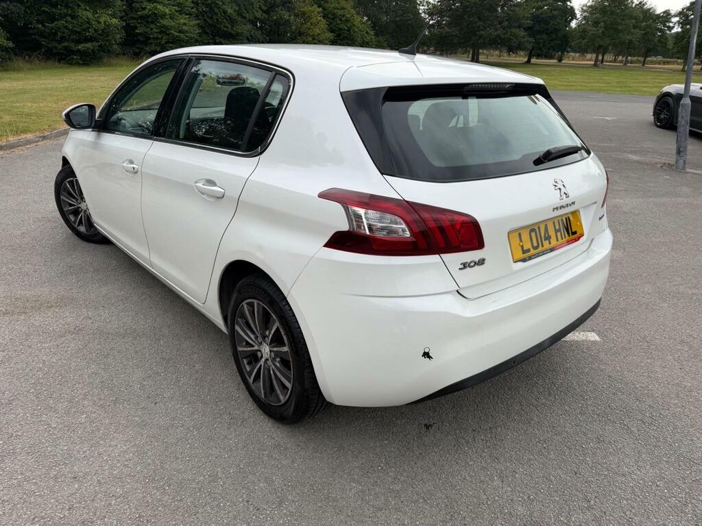 Peugeot 308 1.6 Bluehdi Allure Euro 6 S S White #4