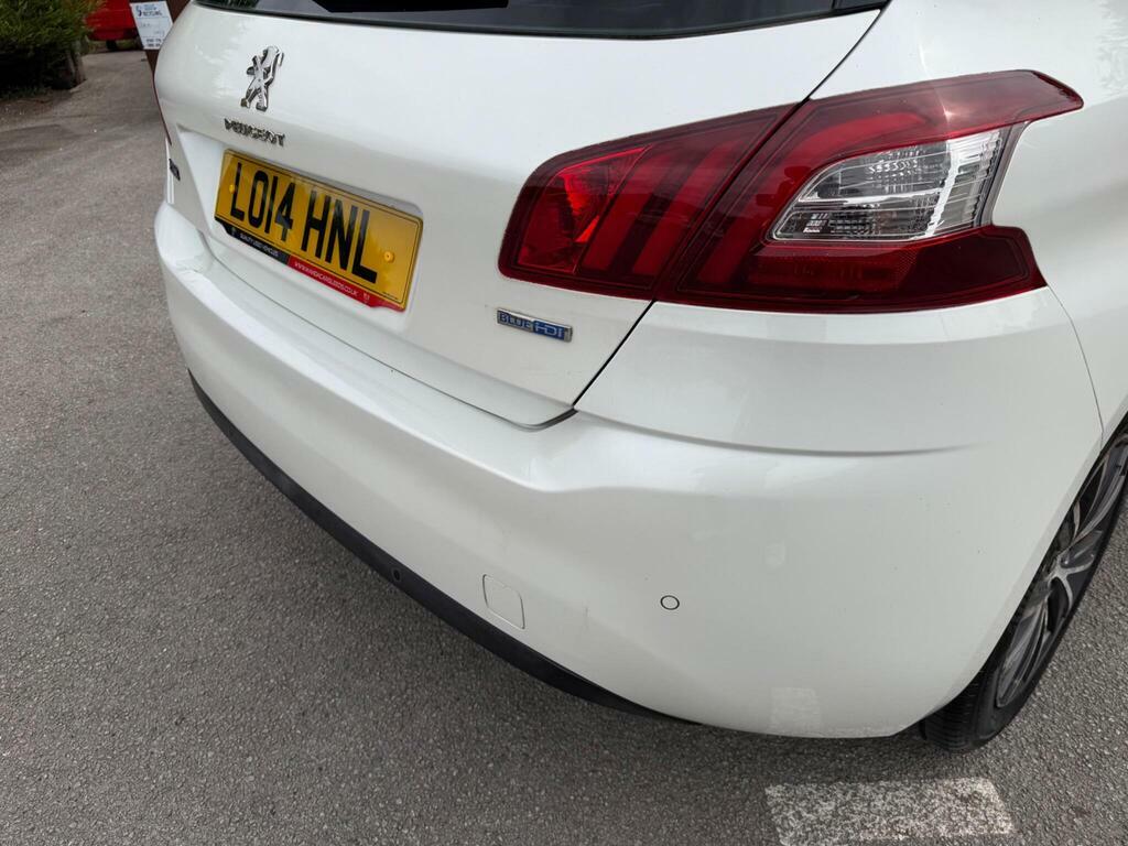 Peugeot 308 1.6 Hdi Active Hatchback Euro 5 White #35