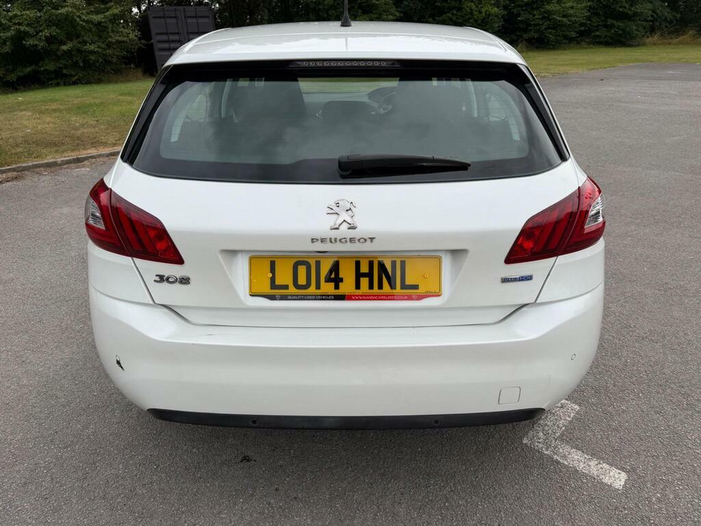Peugeot 308 1.6 Hdi Active Hatchback Euro 5 White #9
