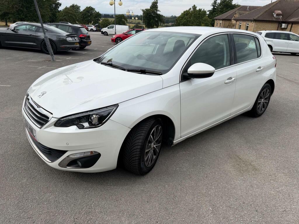 Peugeot 308 1.6 Bluehdi Allure Euro 6 S S White #3