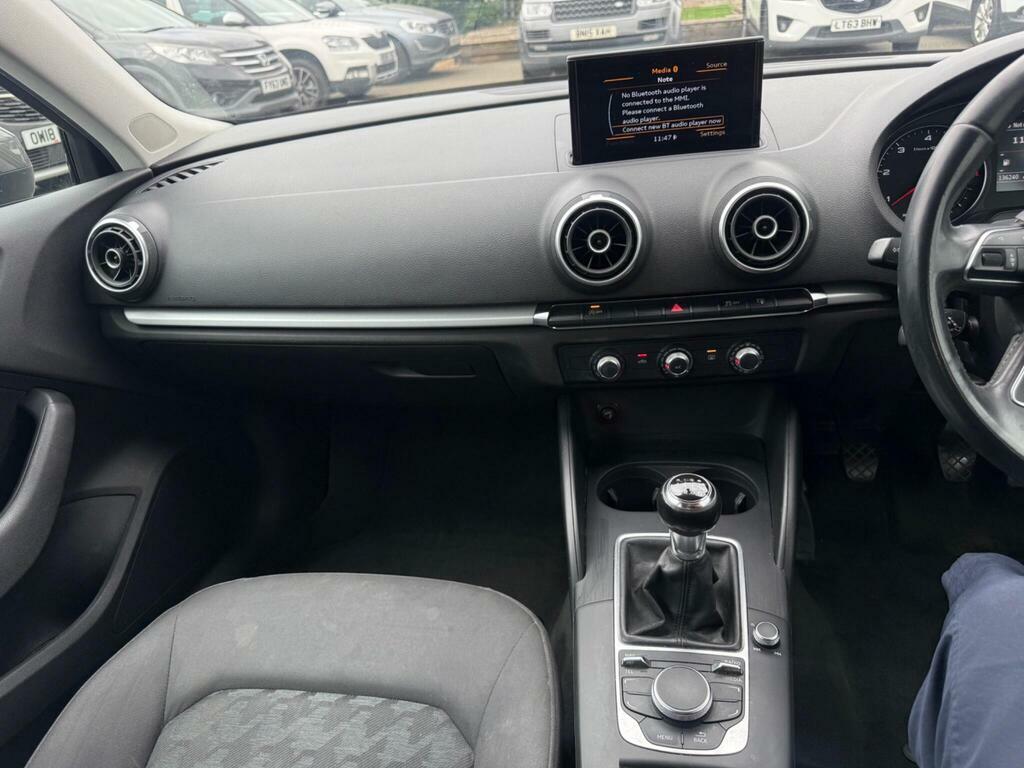 Audi A3 2.0 Tfsi S Line Sportback S Tronic Quattro Euro 6 White #18
