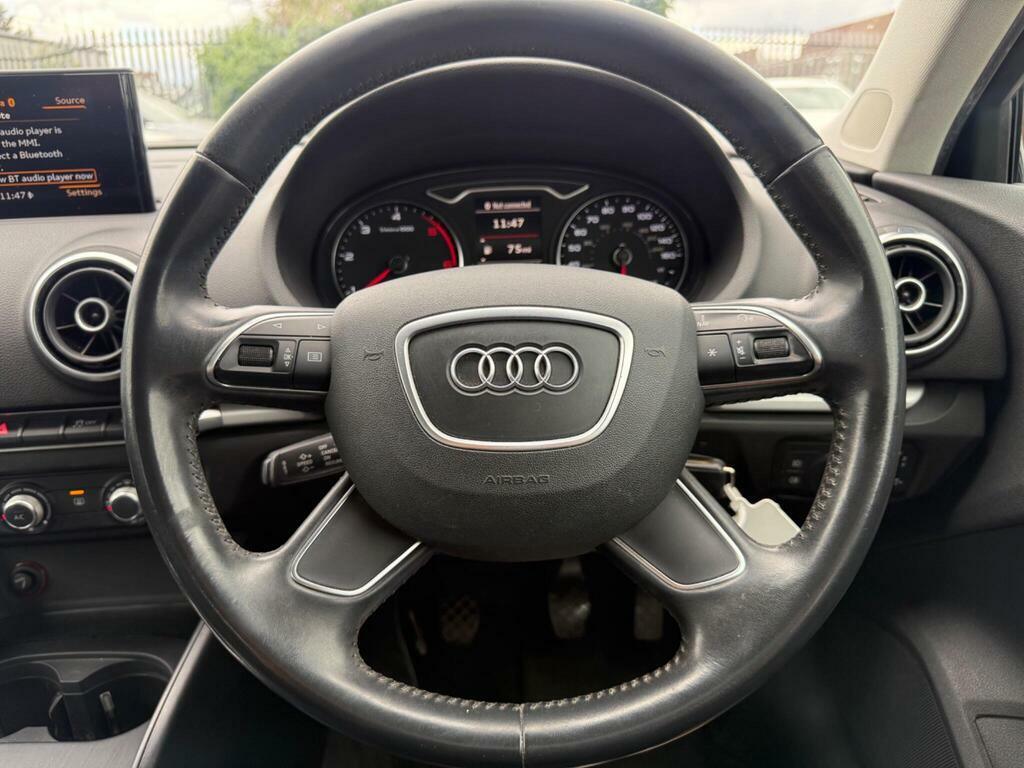 Audi A3 2.0 Tfsi S Line Sportback S Tronic Quattro Euro 6 White #28