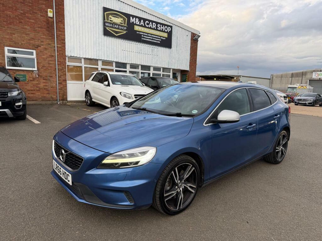 Volvo V40 2.0 D2 R-design Pro Euro 6 S S Blue #2