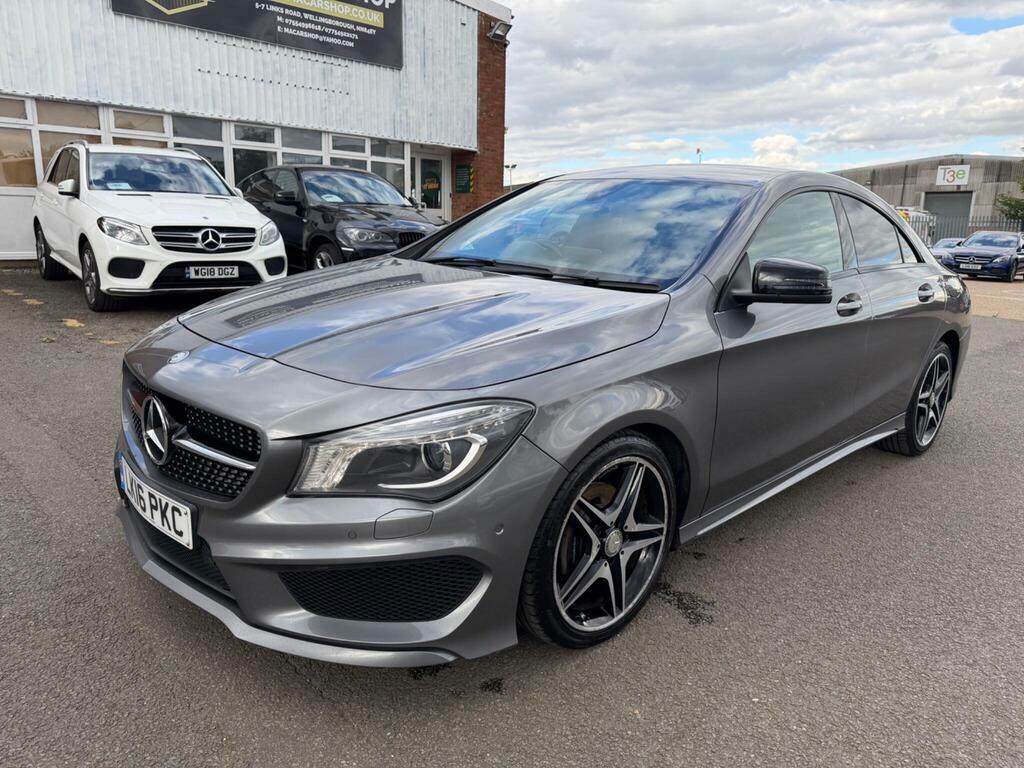 Mercedes-Benz CLA Class 2.1 Cla200d Amg Sport Coupe Euro 6 S S Grey #2