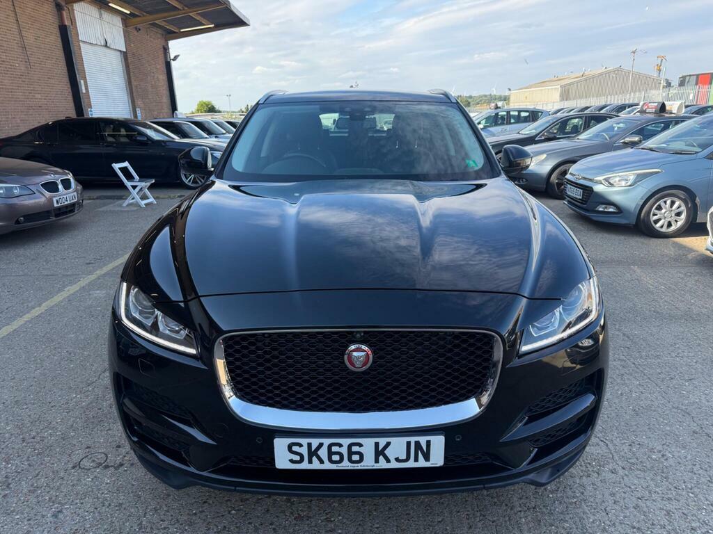 Jaguar F-Pace 2.0 D180 Portfolio Awd Euro 6 S S Black #3