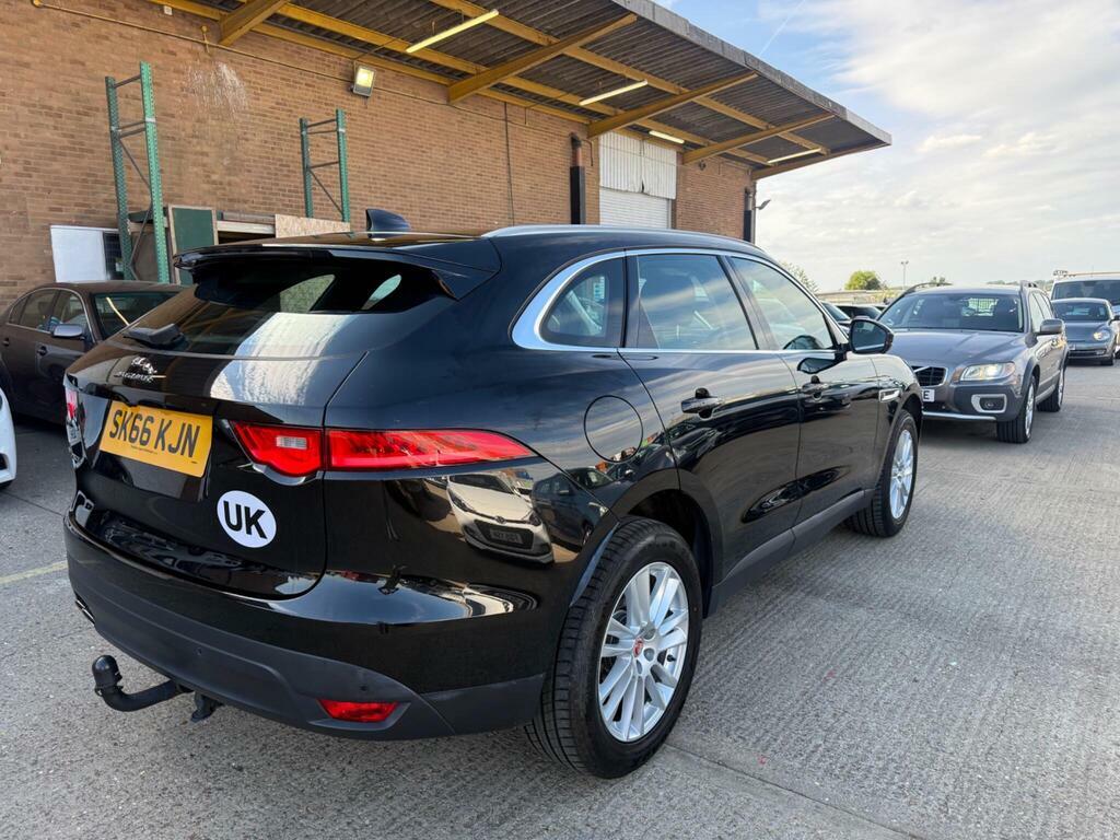 Jaguar F-Pace 2.0 D180 Portfolio Awd Euro 6 S S Black #4