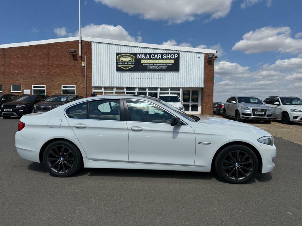 BMW 5 Series 2.0 520D Se Steptronic Euro 5 S S White #6