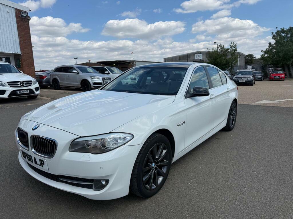 BMW 5 Series 2.0 520D Se Steptronic Euro 5 S S White #2