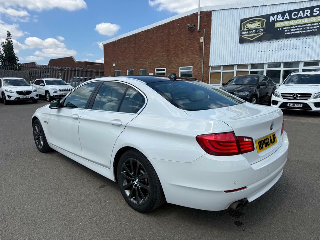 BMW 5 Series 2.0 520D Se Steptronic Euro 5 S S White #5