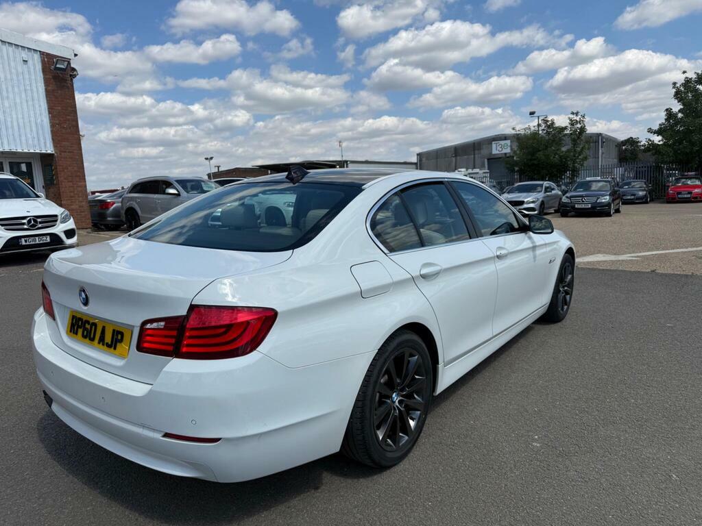 BMW 5 Series 2.0 520D Se Steptronic Euro 5 S S White #4