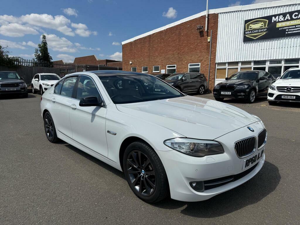 BMW 5 Series 2.0 520D Se Steptronic Euro 5 S S White