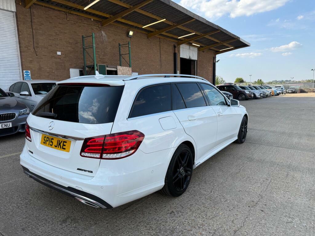 Mercedes-Benz E Class 2.1 E250 Cdi Amg Line G-tronic Euro 5 S S White #4