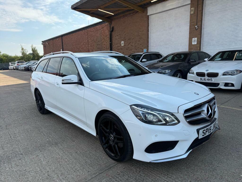 Mercedes-Benz E Class 2.1 E250 Cdi Amg Line G-tronic Euro 5 S S White