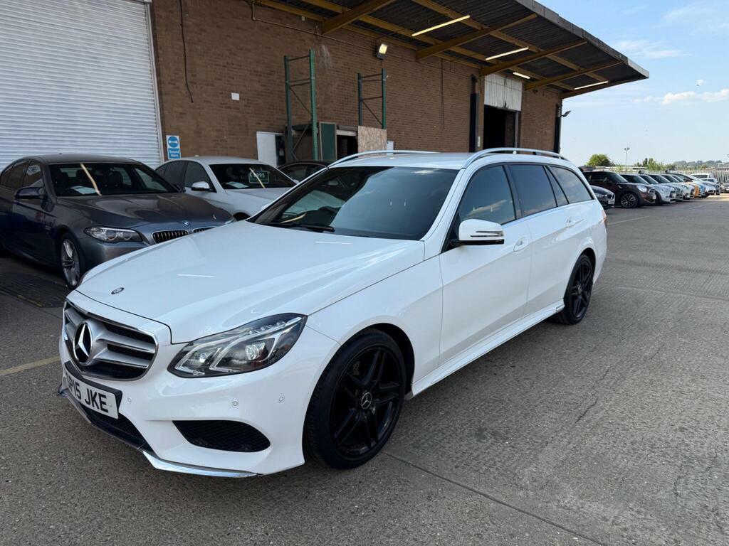 Mercedes-Benz E Class 2.1 E250 Cdi Amg Line G-tronic Euro 5 S S White #2