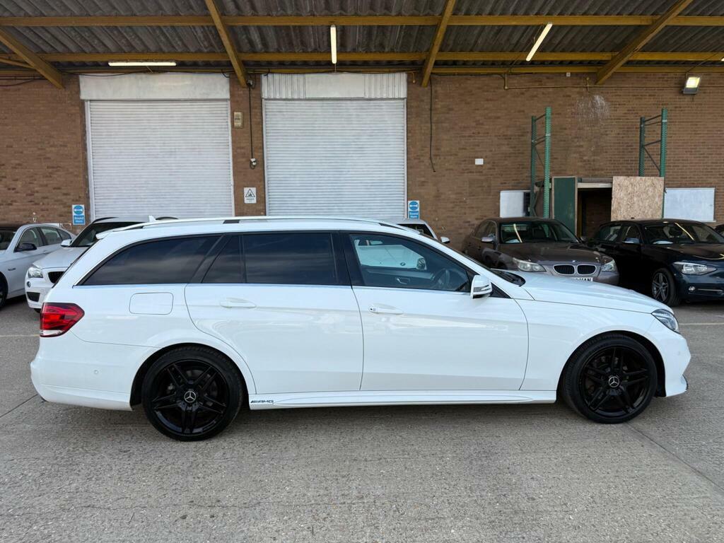 Mercedes-Benz E Class 2.1 E250 Cdi Amg Line G-tronic Euro 5 S S White #6