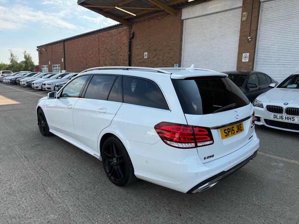 Mercedes-Benz E Class 2.1 E250 Cdi Amg Line G-tronic Euro 5 S S White #5