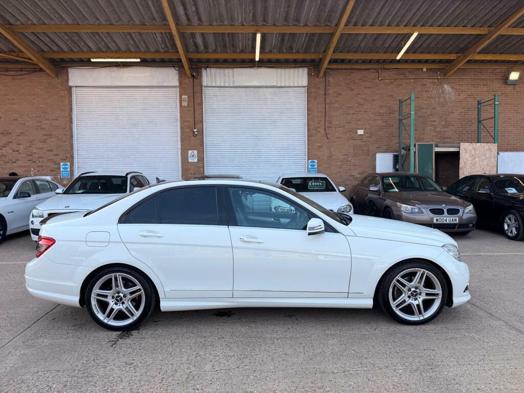 Mercedes-Benz C Class 1.8 C180 Blueefficiency Sport Euro 5 White #6